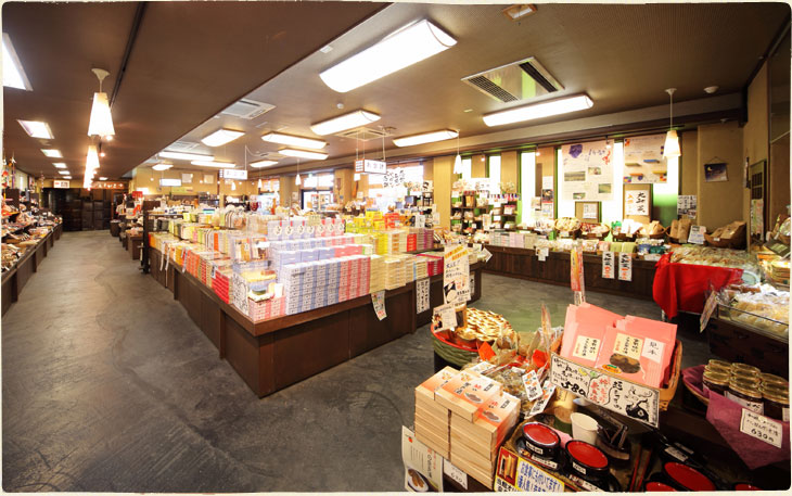 奈良县最大规模的日本土特产店