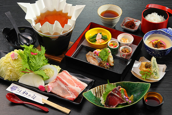 奈良食材にこだわった御膳プラン あそび