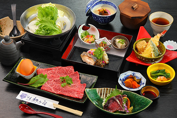 奈良食材にこだわった御膳プラン あをがき