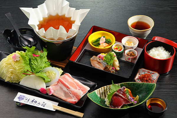 奈良食材にこだわった御膳プラン うたたね